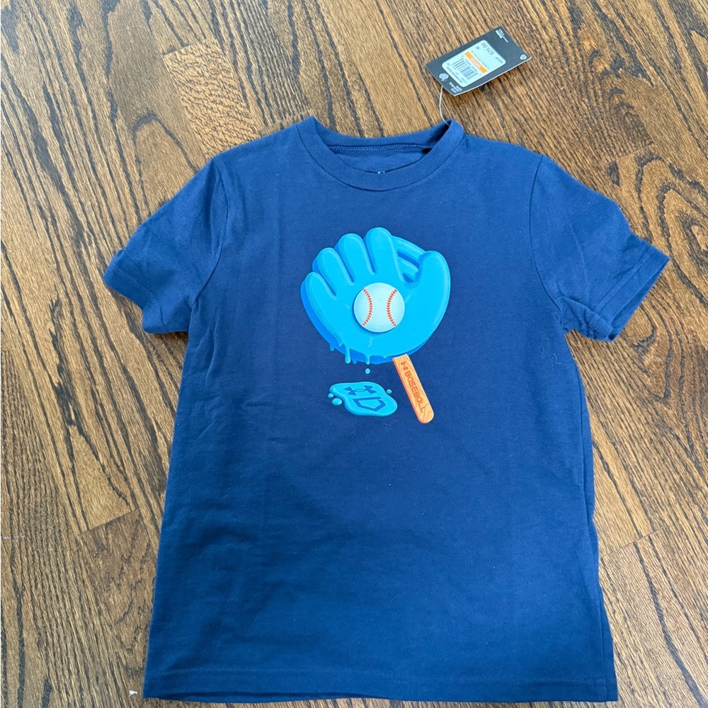 Under Armour Blue Graphic Short Sleeve Tee